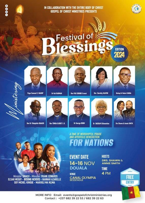 Festival of Blessing 2024 Speakers